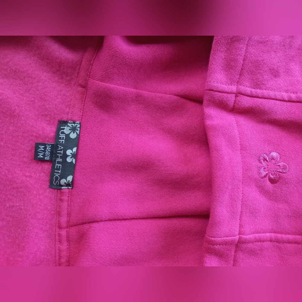 M❤️Pink Women Tuff Athletics Hoodie - Picture 5 of 8
